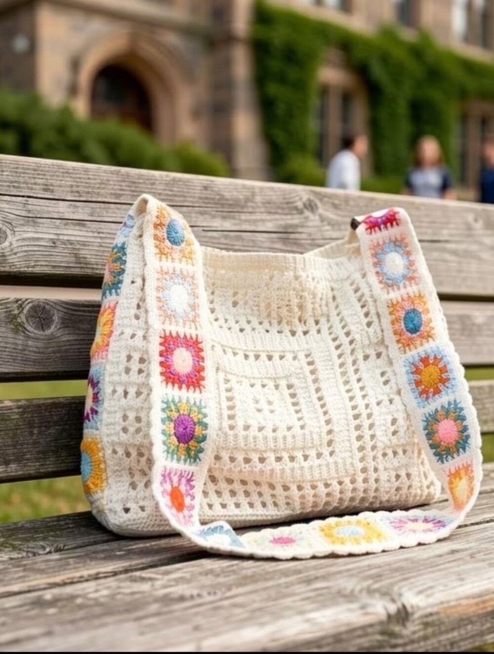 Bohemian Crocheted Handbag
